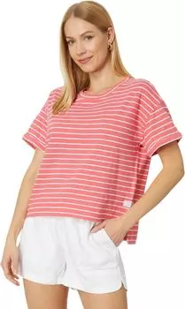 Свободная футболка Erin Sun Farer Southern Tide, цвет Sunkist Coral