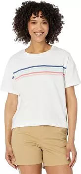 Свободная футболка Erin Sun Farer Southern Tide, цвет Classic White