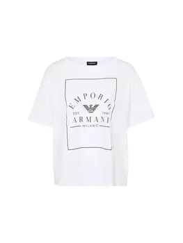Свободная футболка EW000553 AF10887 U0002 Emporio Armani Underwear, белый