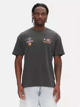 Свободная футболка Filip Rygalski A4312506 Volcom, серый