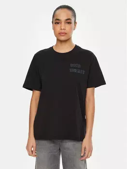 Свободная футболка Halle 10321318 Vero Moda, черный