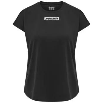 Свободная футболка Hmlte Tola Футболка S/S Ladies HUMMEL, черный