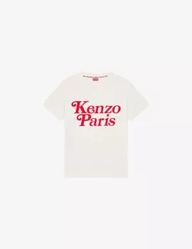 Свободная футболка Kenzo by Verdy Kenzo, белый