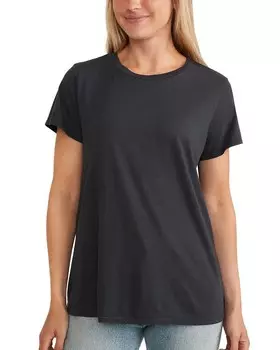 Свободная футболка Marine Layer, черный