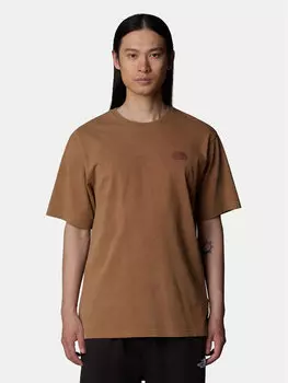 Свободная футболка Nature NF0A8BVY The North Face, коричневый