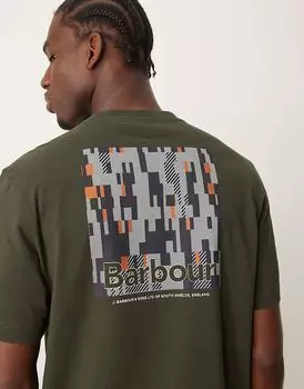 Свободная футболка Pitbright Barbour