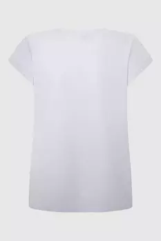 Свободная футболка с тисненым логотипом Pepe Jeans London, белый