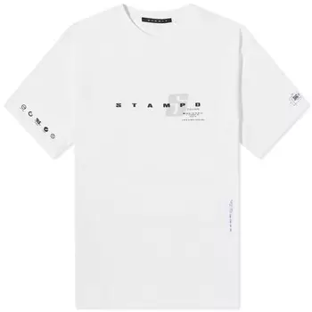 Свободная футболка Stampd Transit, белый