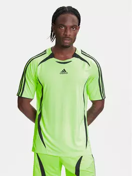 Свободная футболка Teamgeist adicolor JX1538 Adidas, зеленый