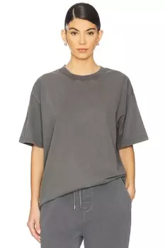 Свободная футболка Wao, черный