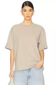 Свободная футболка Wao, желтый