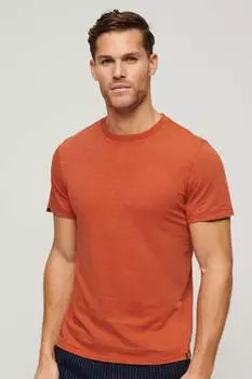 Свободная хлопковая футболка Superdry, оранжевый