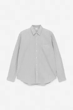 Свободная хлопковая рубашка Arket, белый