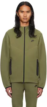 Свободная худи цвета хаки Nike