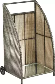 Свободная корзина для дров, 54/48/95 см Locker Размеры (54/48/95), серый