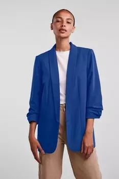 Свободная куртка Pieces Workwear с присборенными рукавами PIECES, синий