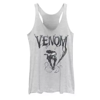 Свободная майка в стиле Juniors' Marvel Venom Symbiote Licensed Character