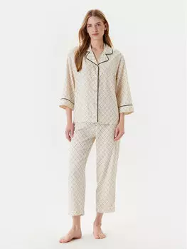 Свободная пижама 4T3U3P00R United Colors Of Benetton, экрю