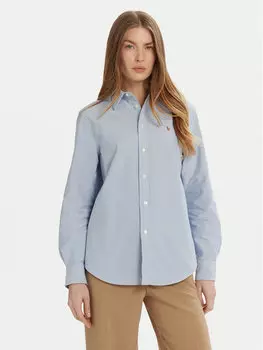 Свободная рубашка 211970736002 Polo Ralph Lauren, синий