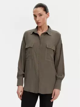 Свободная рубашка 53-7006-394 Access Fashion, зеленый