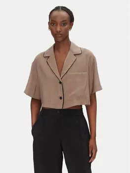 Свободная рубашка 53-7043-405 Access Fashion, бежевый