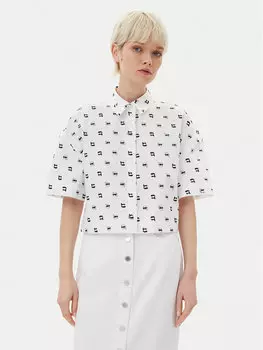 Свободная рубашка A2W11033 Karl Lagerfeld, белый