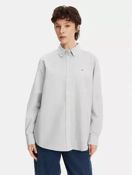 Свободная рубашка DW0DW20292 Tommy Jeans, синий