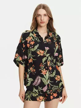 Свободная рубашка ERJWT03680 Roxy, черный