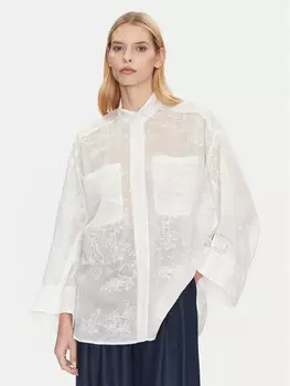 Свободная рубашка Fortunato 251104025135 Munthe, белый