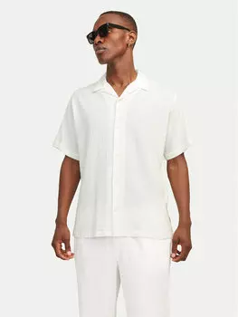 Свободная рубашка Luke 12255781 Jack&Jones, белый