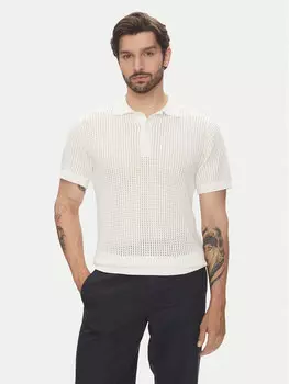 Свободная рубашка поло 30-804126 Lindbergh, экрю