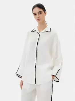 Свободная рубашка RP5LE003 Icona, белый