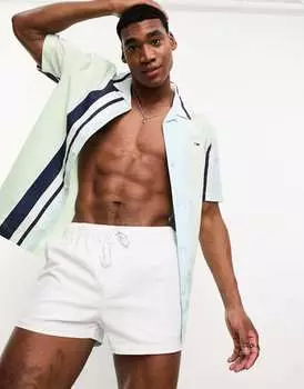 Свободная рубашка с короткими рукавами и логотипом Tommy Jeans