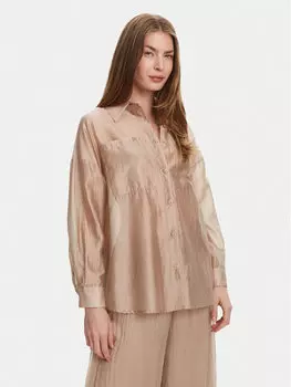 Свободная рубашка SW9007TLYA5 Bomboogie, бежевый