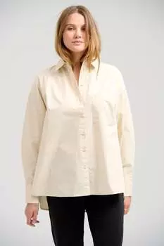 Свободная рубашка Teeshoppen, бежевый