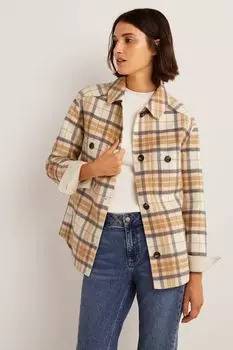 Свободная шерстяная рубашка Boden