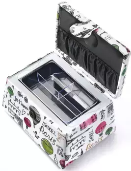 Свободная швейная коробка "sewing box", (1 шт.) Locker 20х14х14 см, белый