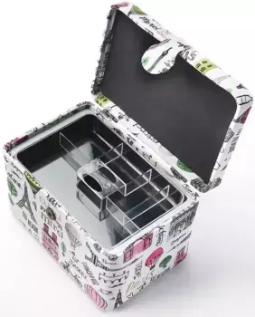 Свободная швейная коробка "sewing box", (1 шт.) Locker 25х16х17 см, белый