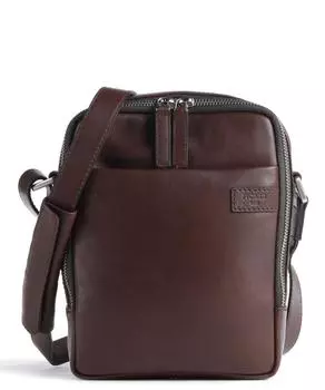 Свободная сумка через плечо из зерненой яловой кожи. Picard, коричневый