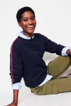 Свободная толстовка Emi Boden, синий