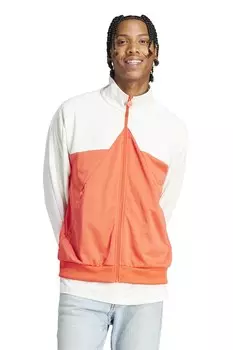Свободная толстовка на молнии Tiro Adidas Sportswear, белый