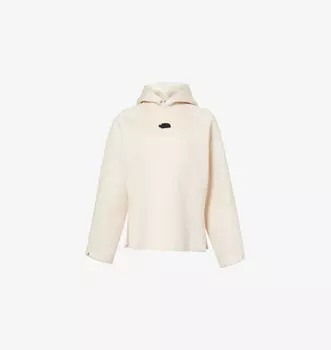 Свободная толстовка с капюшоном из хлопковой смеси с логотипом-нашивкой The North Face, цвет dune heather