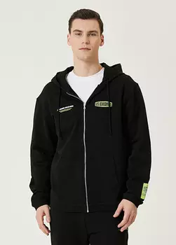 Свободная толстовка с капюшоном Les Benjamins, черный