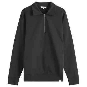 Свободная толстовка с логотипом Ketel на молнии до середины бедра Norse Projects, черный