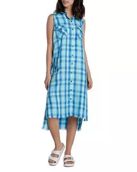 Свободное платье-рубашка без рукавов Billy T