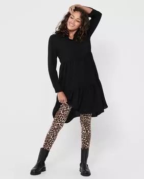 Свободное платье-рубашка jdy, черный