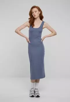 Свободное платье Urban Classics, винтажный синий