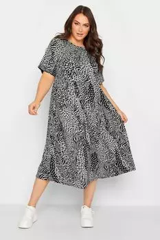 Свободное платье Yours, серый