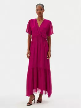 Свободного кроя летнее платье AFF-N006 Haveone, розовый