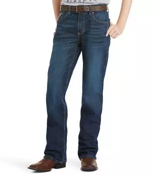 Свободные эластичные джинсы Legacy Bootcut Ariat Big Boys 7–16 B4, синий